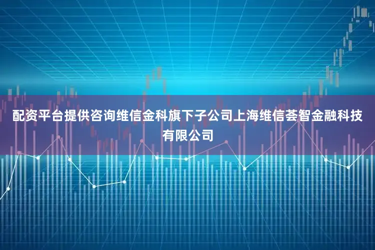 配资平台提供咨询维信金科旗下子公司上海维信荟智金融科技有限公司